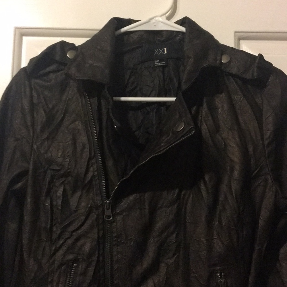 Leather jacket